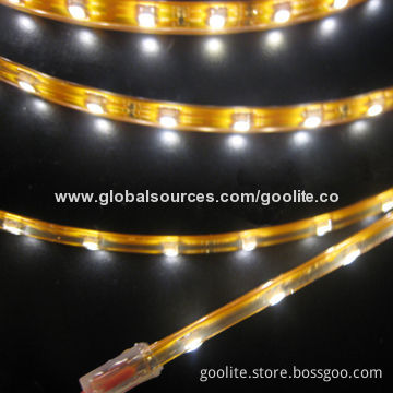 Waterproof Lighting Colorful LED Flexible Strip Light, 5050 48LEDs/m, 12V, 120-degree, CE Approved